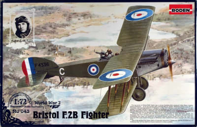 Roden #043 1/72 Bristol F.2B Fighter