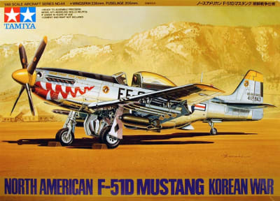 Tamiya #61044 1/48 North American F-51D Mustang Korean War