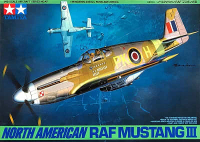 Tamiya #61047 1/48 North American RAF Mustang III