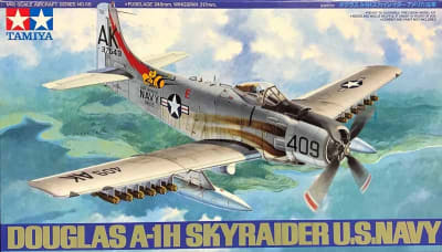 Tamiya #61058 1/48 Douglas A-1H Skyraider U.S. Navy