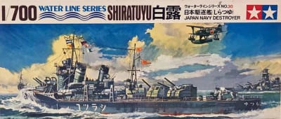 Tamiya #D030 1/700 Japanese Destroyer Shiratuyu