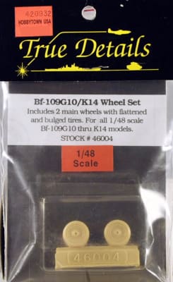 True Details_46004_Bf-109G10-K14_wheels