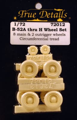 True Details #72012 1:72 B-52 A-H Wheels