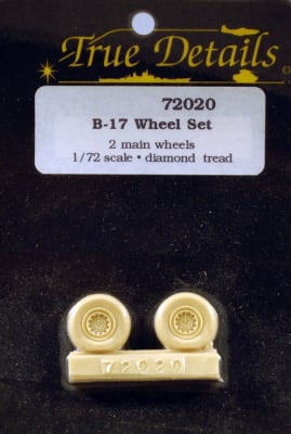 True Details #72020 1:72 B-17 Wheels