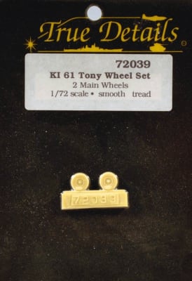 True Details #72039 1:72 Ki-61 Tony Wheels