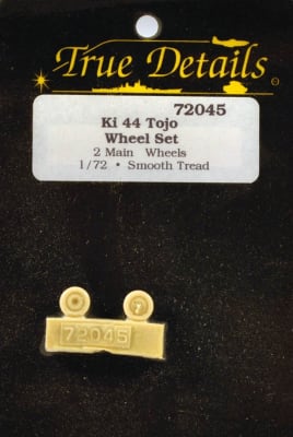 True Details #72045 1:72 Ki-44 Tojo Wheel Set