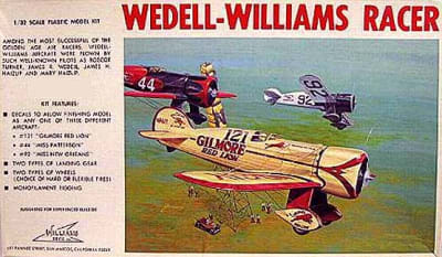 Williams Brothers  #32-121 1/32 Wedell-Williams Air Racer