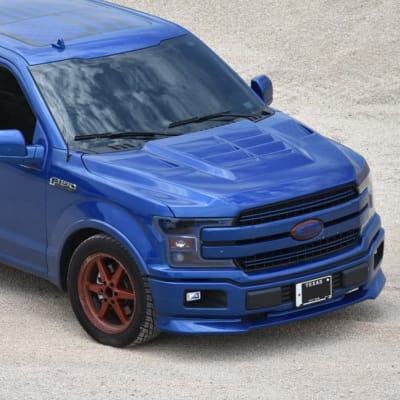 2015-2020 Ford F150 Extractor Hood | Fiberglass