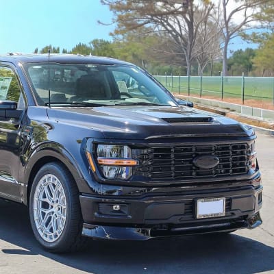 2021-2025 Ford F150 Ram Air Hood V2 | Fiberglass