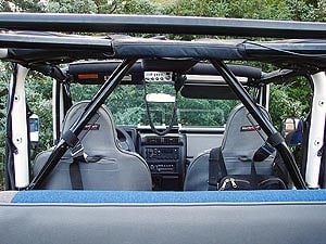 Rock Hard 4x4&#8482; Angled Harness Bar Passenger Side for Jeep CJ5 and CJ7 1976 - 1978 [RH-1009-RT]