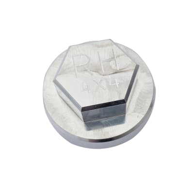 Rock Hard 4x4™ Replacement Aluminum 1-3/8"  Nut for 1-1/4" Shaft RH4x4™ Tire Carriers [RH-1370]