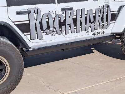 Rock Hard 4x4™ Freedom Series Rocker Guards for Jeep Wrangler JL 2DR 2018 - Current [RH-90112]