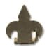 Fleur-de-Lis Right Stop Oil Rubbed Bronze
