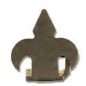 Fleur-de-Lis Right Stop - Black