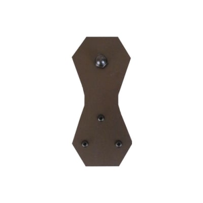 3/4 to 1-1/2 in. CASTLE 2 Hardware Kit - Short Bracket  (with 6 ft. Rail.