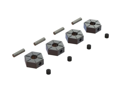 ARRMA Metal 12mm Wheel Hex (4)