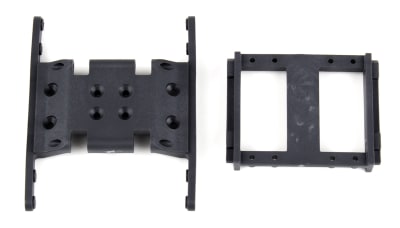 Element RC Enduro Gearbox Skidplate and Servo Mounts