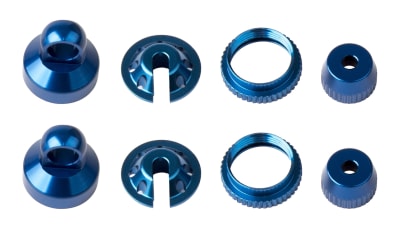 Element RC Enduro Shock Parts Blue Aluminum