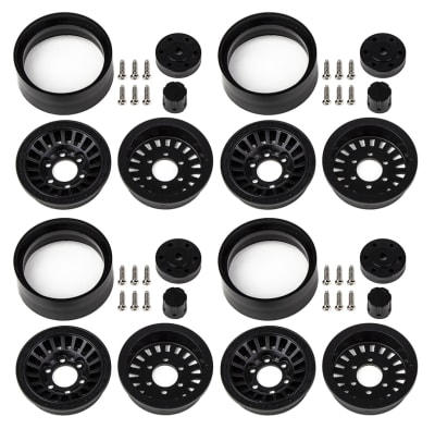 Element RC Enduro 1.55" Urbine Wheels, Black (4)