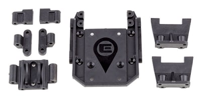 Element RC Enduro IFS Gearbox and Servo Mounts Set, Hard