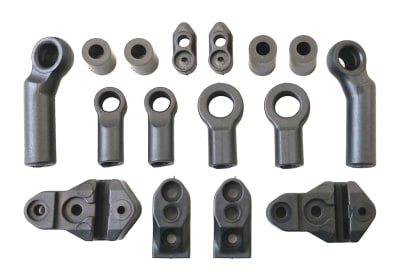 Associated DR10 Anti-Roll Bar Mounts and Steering Rod Ends