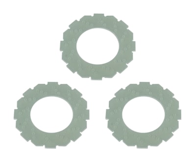 Factory Team DR10 Octalock LCF Slipper Pads, 19mm