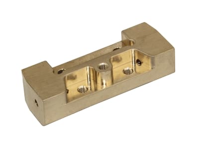 Factory Team DR10M Brass Arm Mount D, 50g