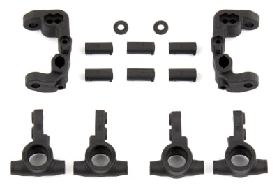 Associated RC10B6.1 Caster and Steering Blocks
