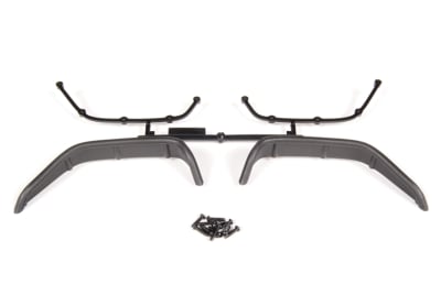 Axial Poison Spyder Rear Flares and Mounts