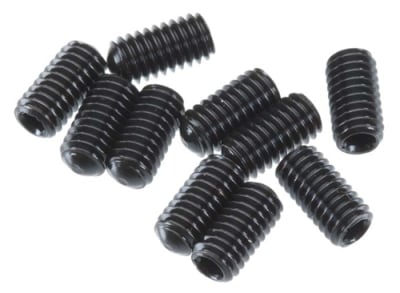 Axial EXO M4x8mm Set Screw (Black) (10pcs) - AXIC0294