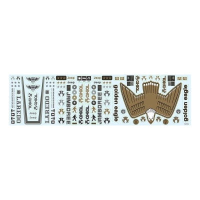 Axial Jeep Heritage Decal Sheet, CJ-7