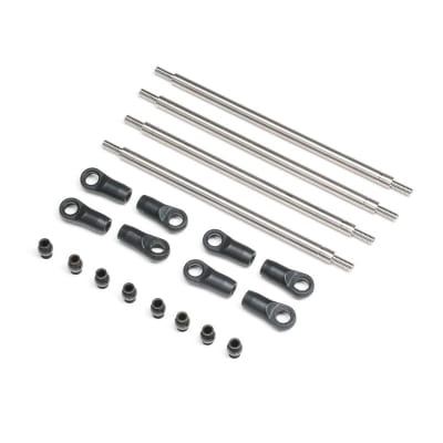 Axial AXP8 Rear Upper / Lower Links Set, Titanium