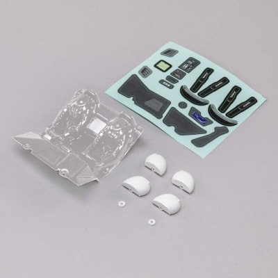 Axial UTB18 Capra Interior Set, Clear