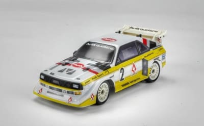 SCRATCH & DENT Carisma GT24 2.0 Micro 4WD Brushless RTR with 1985 Audi Sport Quattro S1 Body