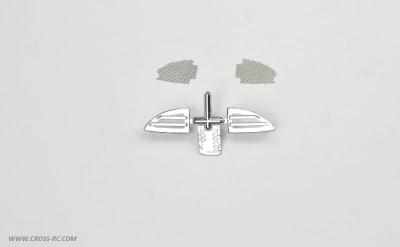 Cross-RC Chrome Side Vent Cover SG4, SR4