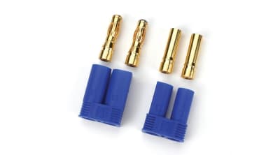 E-flite EC5 Device & Battery Connector, Male/Female