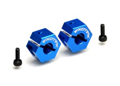 Exotek Racing HD 7075 Aluminum Rear Clamping Hex (2)
