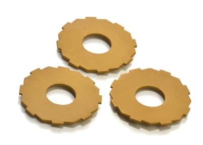 Exotek Racing MK3 LCF Slipper Pads,3 Pads for Octalock Spurs