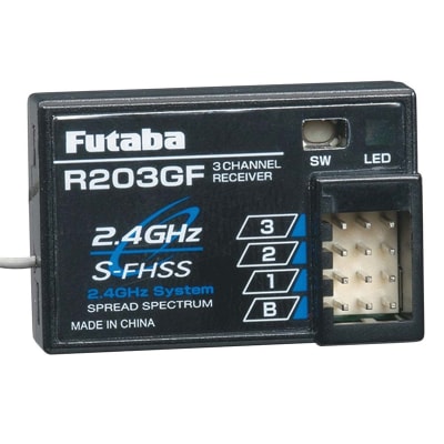 Futaba R203GF 3-Ch 2.4GHz S-FHSS Receiver