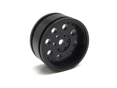 Gear Head RC 8Trax Micro Crawler Wheels, Black (4)