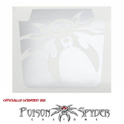 1/10 Scale JK Mountain Spyder Hood Decal - Silver