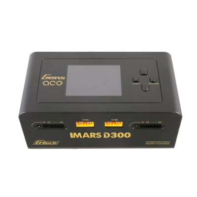 Gens ace IMARS D300 G-Tech 300W / 700W Dual Channel AC / DC Charger - Black (GEA300WD300-UB)