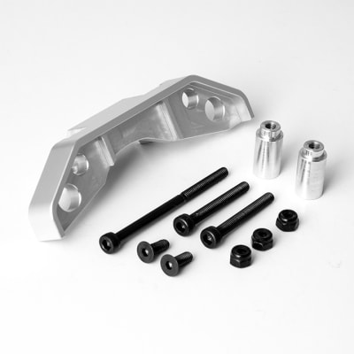 Gmade R1 Rear Axle Truss Upper Link Mount (Silver)