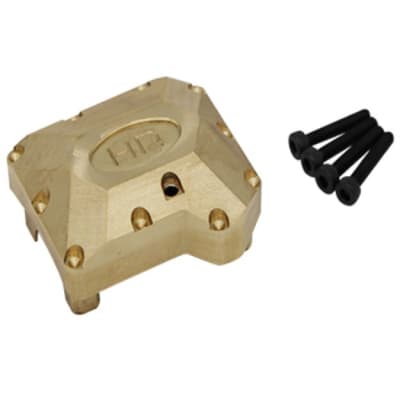 Hot Racing Brass Heavy Metal Axle Diff Cover TRX-4