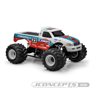 JConcepts 1997 Ford F-150 MT body with Cab Spoiler and Visor