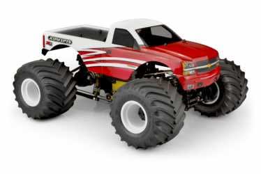 JConcepts 2005 Chevy 1500 MT Single Cab Clear Body