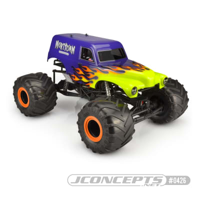 JConcepts Mortician 12.5" Wheelbase Monster Truck Body