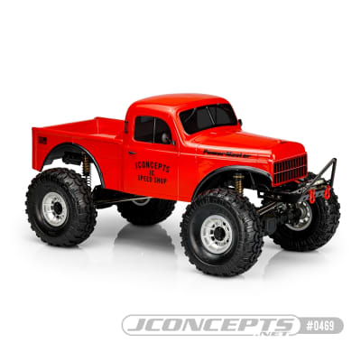 JConcepts Power Master Clear Body 12.3" Wheelbase