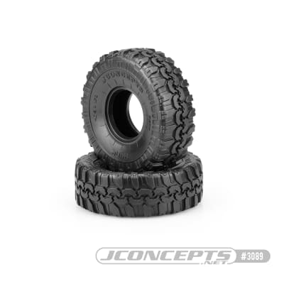 JConcepts Hunk Performance 1.9" Scaler Tires - Green Compound (2)