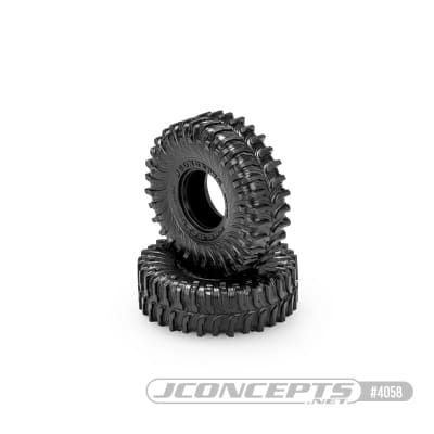 JConcepts The Hold 1.0" x 63mm OD Tires (Green Compound) (2)